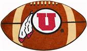 Fan Mats University of Utah Football Mat