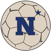 Fan Mats US Naval Academy Soccer Ball Mat Fan Mats US Naval Academy Soccer Ball Mat