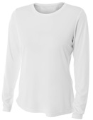 A4 Women's L/S Cooling Performance Crew Shirts A4 Women's L/S Cooling Performance Crew Shirts