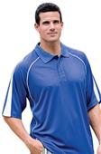 Willow Pointe Men's Cool Mesh Polos with Piping