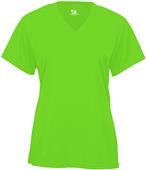 Badger Sport B-Core Ladies Short Sleeve V-Neck Tee