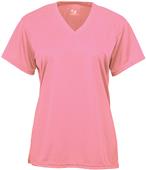 Badger Sport B-Core Ladies Short Sleeve V-Neck Tee