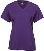 Badger Sport B-Core Ladies Short Sleeve V-Neck Tee