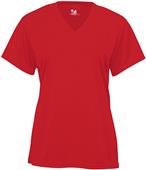 Badger Sport B-Core Ladies Short Sleeve V-Neck Tee