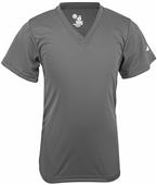 Moisture Wick Girls Short Sleeve V-neck T-Closeout Moisture Wick Girls Short Sleeve V-neck T-Closeout