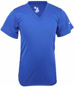 Moisture Wick Girls Short Sleeve V-neck T-Closeout Moisture Wick Girls Short Sleeve V-neck T-Closeout