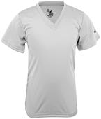 Moisture Wick Girls Short Sleeve V-neck T-Closeout Moisture Wick Girls Short Sleeve V-neck T-Closeout