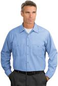 Red Kap Mens Long Sleeve Industrial Work Shirt