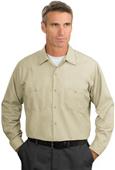 Red Kap Mens Long Sleeve Industrial Work Shirt