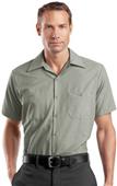 Red Kap Mens Short Sleeve Industrial Work Shirt