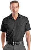 Red Kap Mens Short Sleeve Industrial Work Shirt