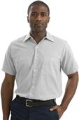 Red Kap Short Sleeve Striped Industrial Work Shirt