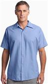 Red Kap Short Sleeve Pocketless Gripper Shirt