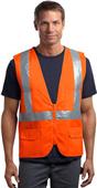 CornerStone ANSI 107 Class 2 Mesh Back Safety Vest