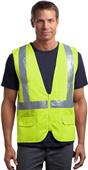 CornerStone ANSI 107 Class 2 Mesh Back Safety Vest