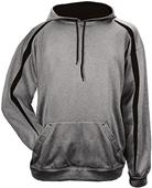 Badger Sport Polyester Fusion Hooded Sweatshirt Badger Sport Polyester Fusion Hooded Sweatshirt