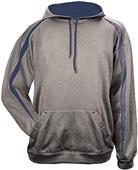Badger Sport Polyester Fusion Hooded Sweatshirt Badger Sport Polyester Fusion Hooded Sweatshirt
