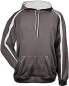 Badger Sport Polyester Fusion Hooded Sweatshirt Badger Sport Polyester Fusion Hooded Sweatshirt