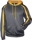 Badger Sport Polyester Fusion Hooded Sweatshirt Badger Sport Polyester Fusion Hooded Sweatshirt