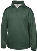 Badger Sport Pro Fleece Quarter Zip Pullover Badger Sport Pro Fleece Quarter Zip Pullover