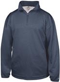Badger Sport Pro Fleece Quarter Zip Pullover Badger Sport Pro Fleece Quarter Zip Pullover