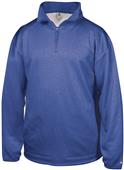 Badger Sport Pro Fleece Quarter Zip Pullover Badger Sport Pro Fleece Quarter Zip Pullover