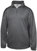 Badger Sport Pro Fleece Quarter Zip Pullover Badger Sport Pro Fleece Quarter Zip Pullover