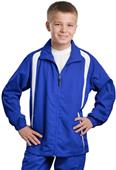 Sport-Tek Youth Colorblock Raglan Jacket