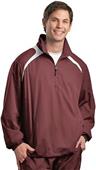 Sport-Tek Mens 1/2-Zip Wind Shirt