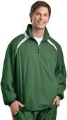 Sport-Tek Mens 1/2-Zip Wind Shirt
