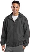 Sport-Tek Men's Hooded Raglan Jacket