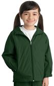 Sport-Tek Youth Hooded Raglan Jacket