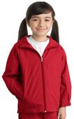 Sport-Tek Youth Hooded Raglan Jacket