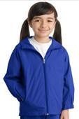 Sport-Tek Youth Hooded Raglan Jacket