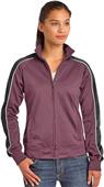 Sport-Tek Ladies Piped Tricot Track Jacket