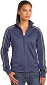 Sport-Tek Ladies Piped Tricot Track Jacket