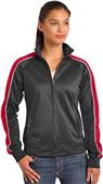 Sport-Tek Ladies Piped Tricot Track Jacket