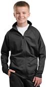 Sport-Tek Youth Tricot Track Jacket