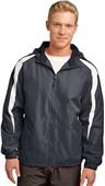 Sport-Tek Mens Fleece-Lined Colorblock Jacket