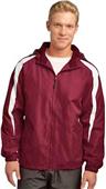 Sport-Tek Mens Fleece-Lined Colorblock Jacket