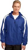 Sport-Tek Mens Fleece-Lined Colorblock Jacket