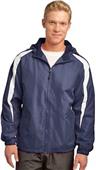 Sport-Tek Mens Fleece-Lined Colorblock Jacket