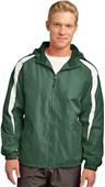 Sport-Tek Mens Fleece-Lined Colorblock Jacket