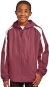 Sport-Tek Youth Fleece-Lined Colorblock Jacket