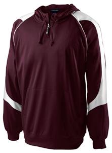 MAROON/WHITE