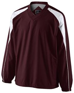 MAROON/WHITE
