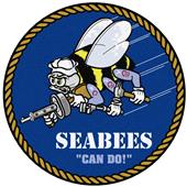 Fan Mats Navy Seabees 44" Round Area Rug Fan Mats Navy Seabees 44" Round Area Rug