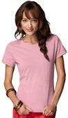Anvil Pink Breast Cancer Women's Missy Fit Tees
