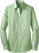 Port Authority Ladies Fine Stripe Stretch Shirt