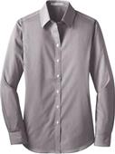 Port Authority Ladies Fine Stripe Stretch Shirt